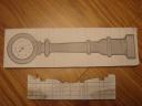 Street clock story stick