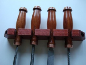 Bloodwood tool rest