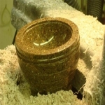 Finished Mortar from solid surface